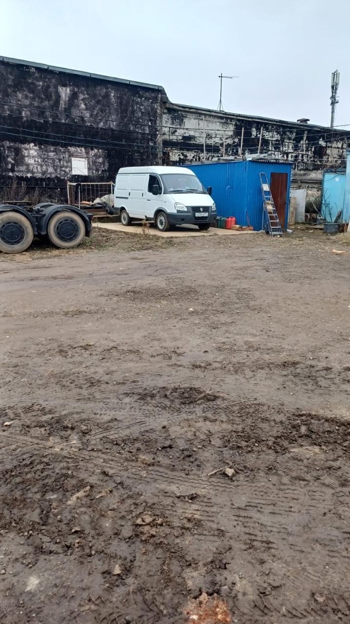 Открытая площадка для хранения спецтехники в Новой Москве